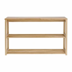 Best 1898 Bäckebo skohylla med sits Ek 80x48x30 cm