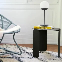 Fermob Bebop Ø45 bord lågt Red ochre (röd)