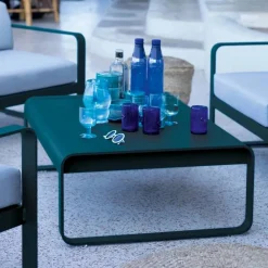 Fermob Bellevie soffbord lågt Cedar green (grön)