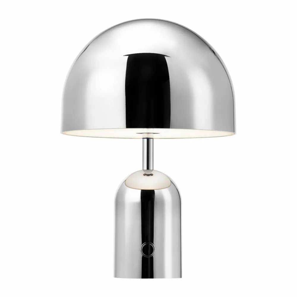 Tom Dixon Bell Portabel LED bordslampa 28 cm Silver