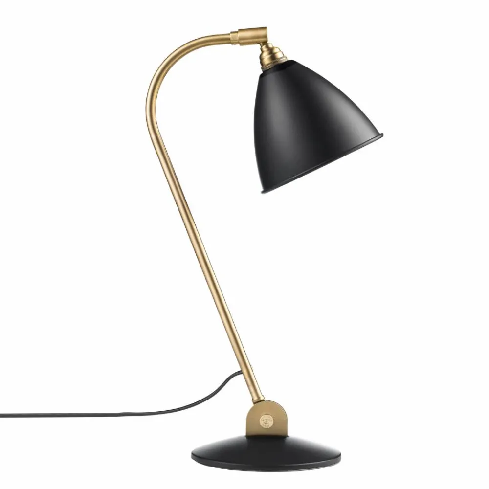 Clearance GUBI Bestlite BL2 bordslampa kolsvart-mässing