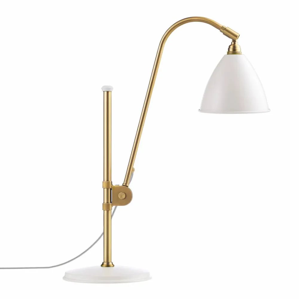 Discount GUBI Bestlite BL1 bordslampa matt vit-mässing
