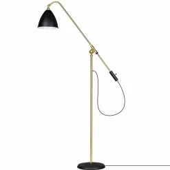 Hot GUBI Bestlite BL4 golvlampa kolsvart-mässing