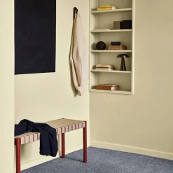 &Tradition Betty TK4 bänk oak naturflätad linnebandssits