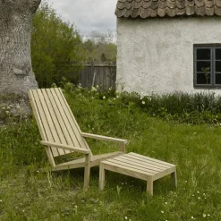 Fritz Hansen Between Lines däckstol teak