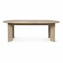 Ferm Living Bevel Extendable matbord Vitoljad bok incl. 2 st iläggsskivor