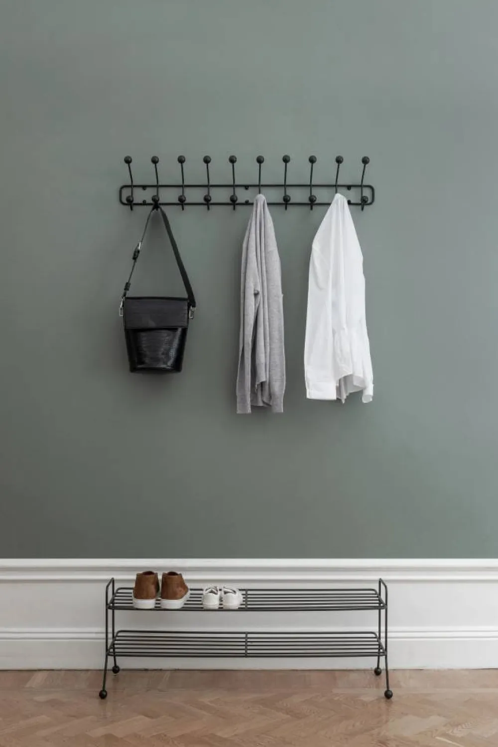 Maze Bill Shoe Shelf L skohylla svart