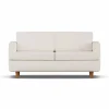 1898 Binga 2 5-sits bäddsoffa Caleido Beige 9600-mörkbetsad ask