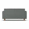 1898 Binga 2 5-sits bäddsoffa Caleido Grey 1240-mörkbetsad ask