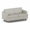 1898 Binga 2 5-sits bäddsoffa Same Grey 6673-mörkbetsad ask