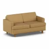 1898 Binga 2 5-sits bäddsoffa Same Ochre 6676-mörkbetsad ask