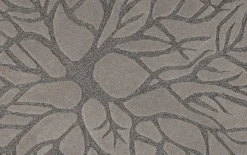 Outlet Kateha Birds nest handtuftad matta Ø220 cm MD Brown