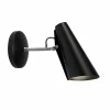 Northern Birdy vägglampa kort Black-steel