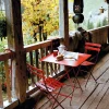 New Fermob Bistro bord 57x57 cm Liquorice (svart)