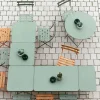 Discount Fermob Bistro bord 57x57 cm Storm grey (grå)