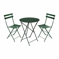 New Fermob Bistro matgrupp 2 stolar Ø60 cm cedar green