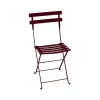 New Fermob Bistro Metal stol Black cherry (vinröd)