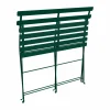 Online Fermob Bistro 2-sits bänk med ryggstöd Cedar green (grön)