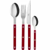 SABRE Paris Bistrot bestick shiny 24 delar Burgundy