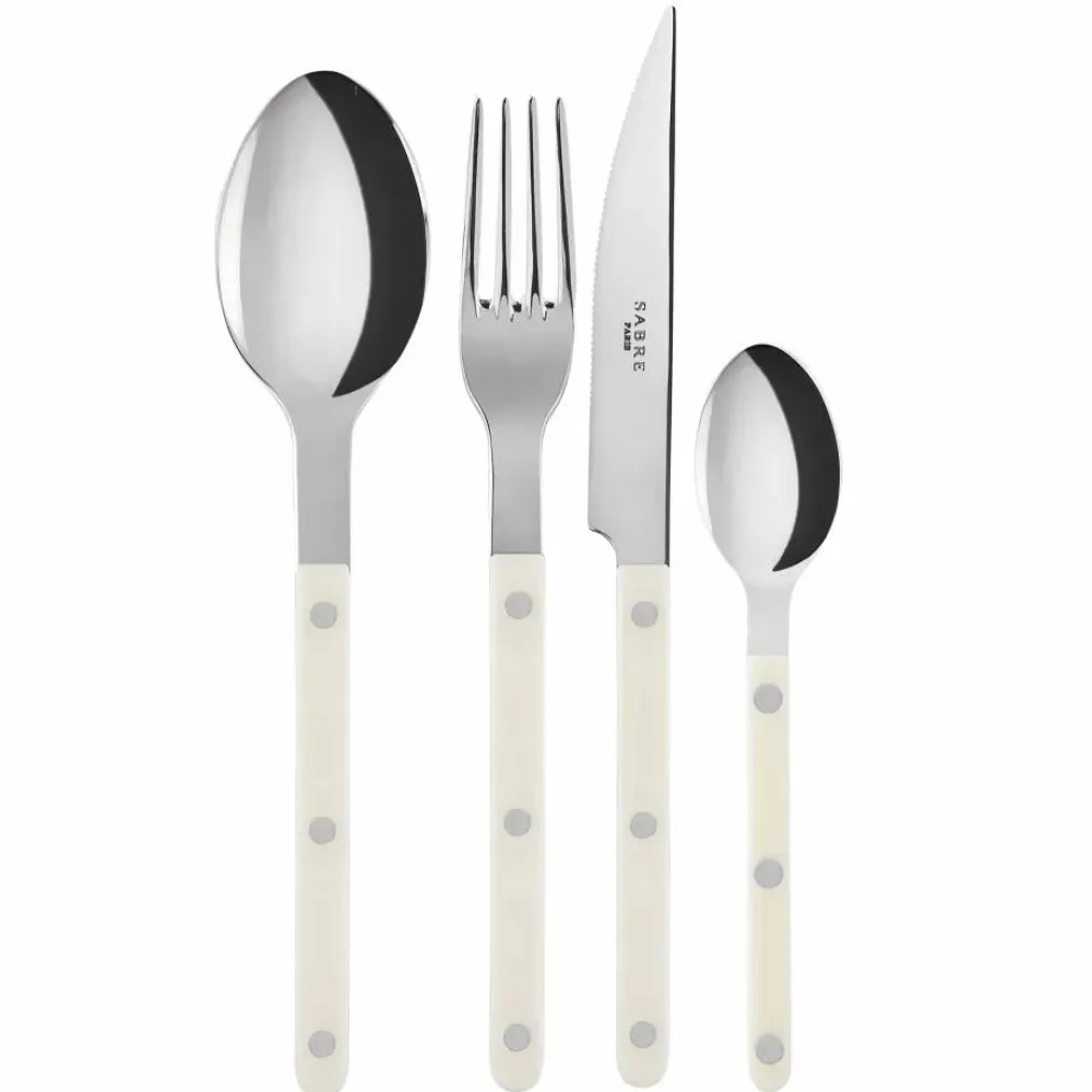 SABRE Paris Bistrot bestick shiny 24 delar Ivory