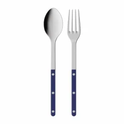 SABRE Paris Bistrot solid serveringsbestick 2 delar Navy blue