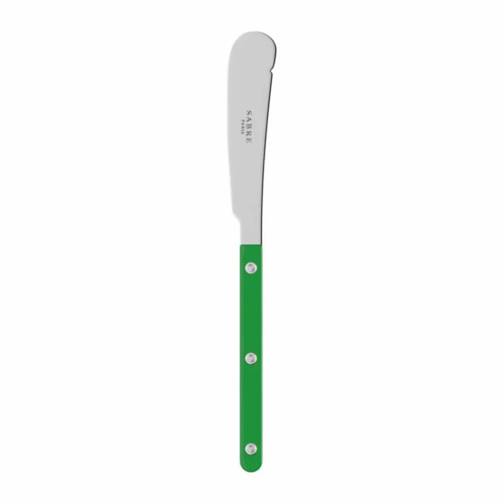 Hot SABRE Paris Bistrot solid smörkniv 16 cm Garden green