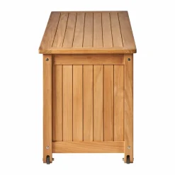 Sale 1898 Bjärknäs dynbox med hjul S 130x50x60 cm Teak