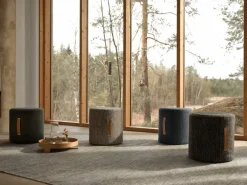 Discount Design House Stockholm Björk pall hög ljusgrå