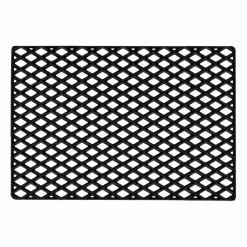 Dixie Black grid dörrmatta 60x90 cm