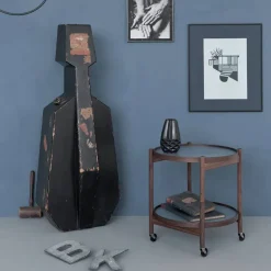 Online Brdr. Krüger Bølling Tray Table model 50 rullbord clay obehandlat bokstativ