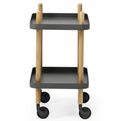 Discount Normann Copenhagen Block bord mörkgrå