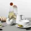 Design House Stockholm Blond skål liten 30 cl dot vit
