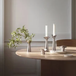 Online Georg Jensen Bloom Botanica ljusstake 2-pack Rostfritt stål