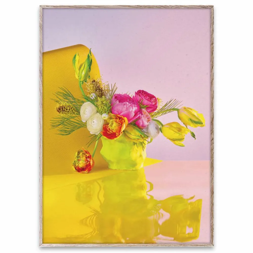 Paper Collective Bloom 03 yellow poster 50x70 cm