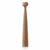 New Applicata Blossom Tulip ljusstake 33 5 cm Oiled oak