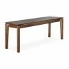 Hot Ethnicraft Bok bänk Mörkbetsad teak 146 cm