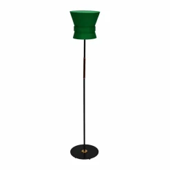 Örsjö Belysning Bow golvlampa Svart-emerald green small 147 cm