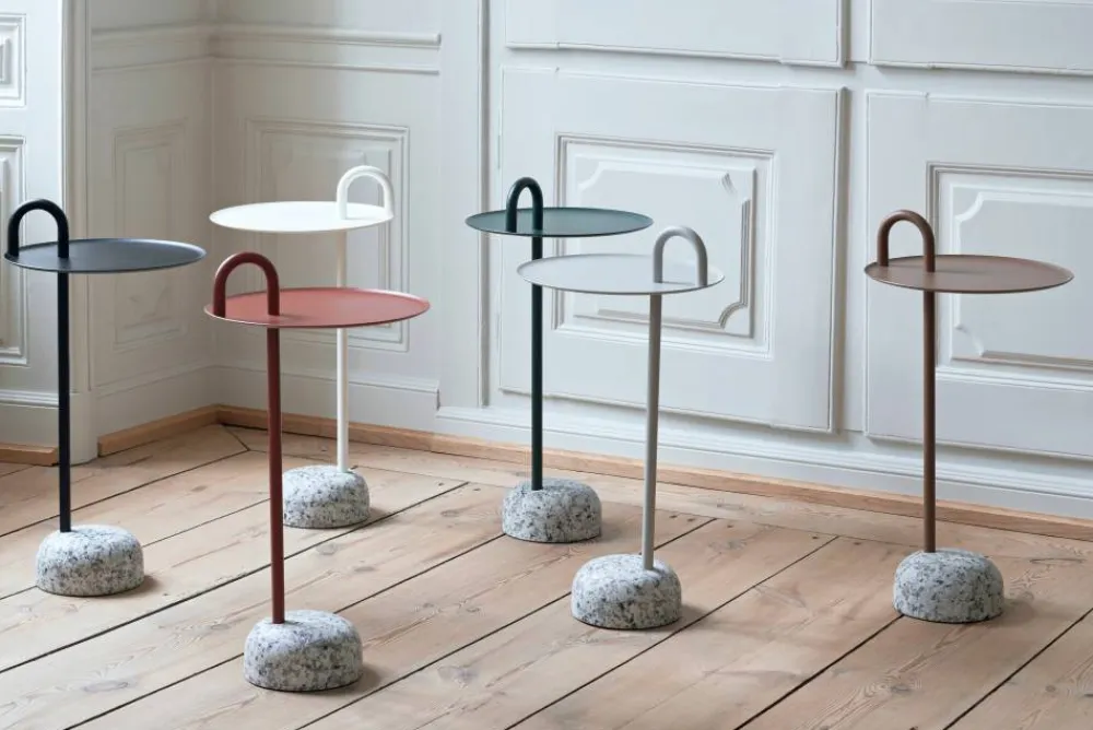 HAY Bowler sidobord Fir green-granite