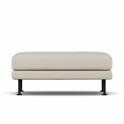 Discount 1898 Bredhult fotpall Jump Beige 1956-svart stål