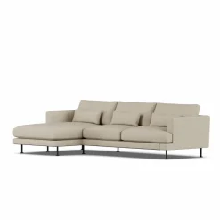 1898 Bredhult soffa Bern Beige 0341-svart stål 2 5-sits C2