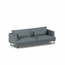 Sale 1898 Bredhult soffa Same Blue 6678-svart stål 3-sits