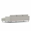 Sale 1898 Bredhult soffa Same Grey 6673-svart stål 2 5-sits C1
