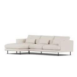 1898 Bredhult soffa Same Off White 6671-svart stål 2 5-sits C2