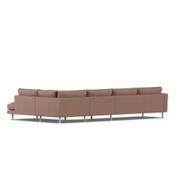 Clearance 1898 Bredhult soffa Same Rust 6675-vitoljad ek 4-sits B1