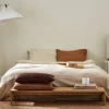 Scandi Living Breeze överkast 260x260cm Beige