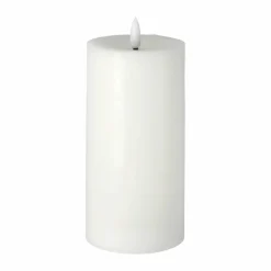 Hot Scandi Essentials Bright Melt blockljus LED 17 5 cm Vit