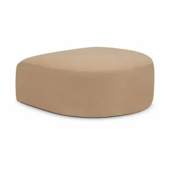 Ethnicraft Bulky semi-circle fotpall Light sepia