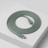 Clearance Avolt Cable 1 USB C till Lightning laddkabel 2m Oak Green