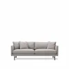 Fredericia Furniture Calmo 5622 soffa 2-sits Sunniva 717-svart stål