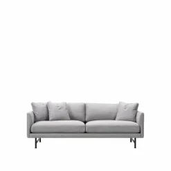 Clearance Fredericia Furniture Calmo 5622 soffa 2-sits Sunniva 242-svart stål